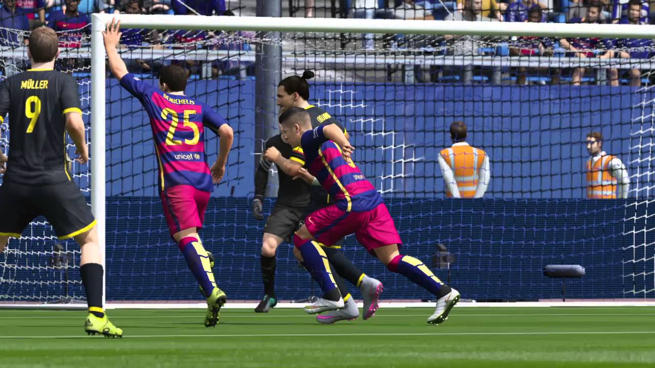 Ibrahimović vs De gea amazing save Fifa #2