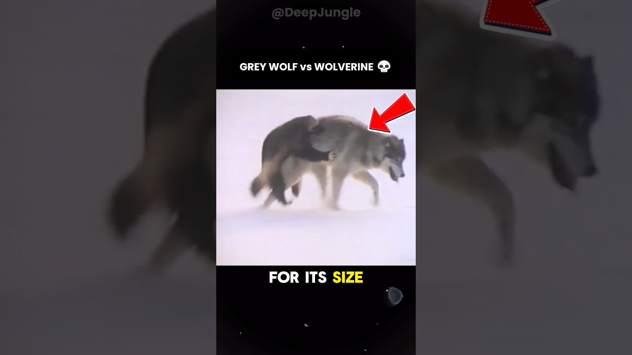 Why Wolverines Are Feared by Bears 😱