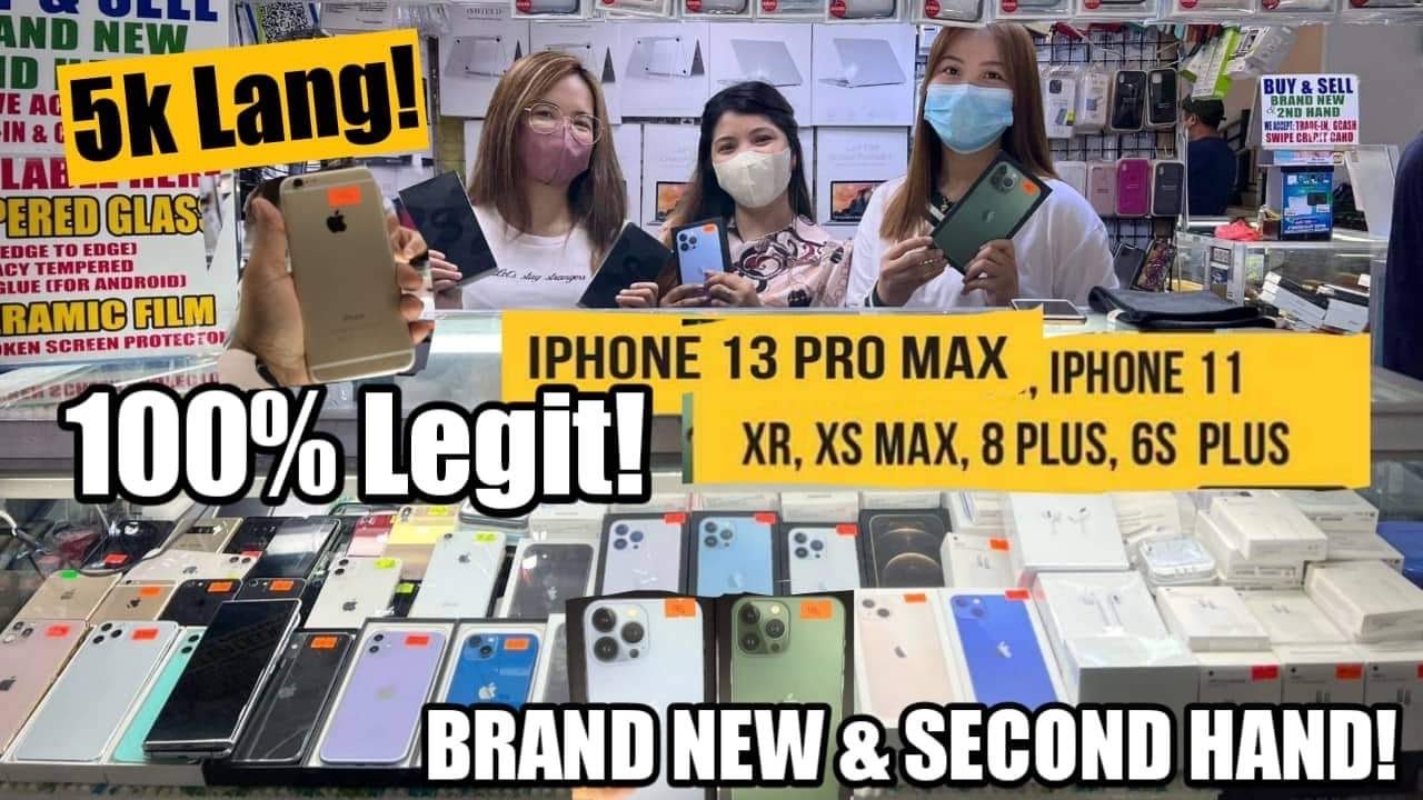 Greenhills iPhones brandnew and 2nd hand iPhones!Legit 100 Paano