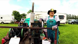 Old Engines with Rob Hall at the Octagon Barn Fall Family Days 2023