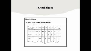Chapter 1 - 7 QC tool