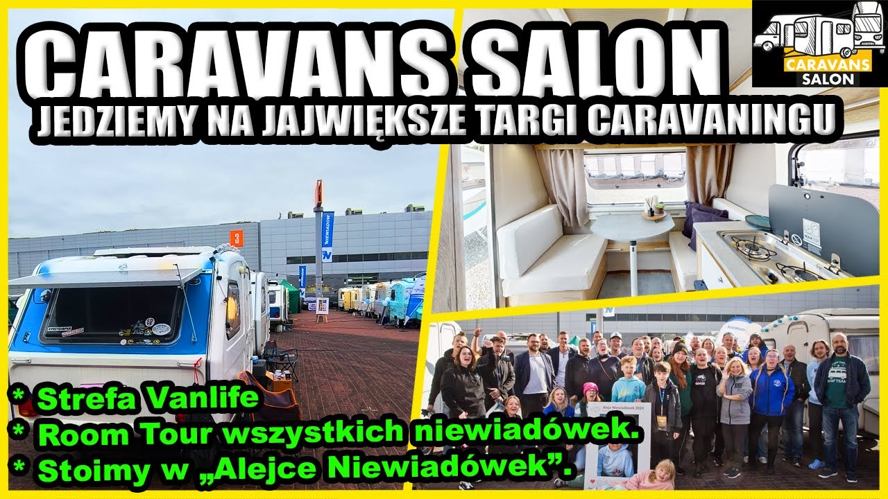 CARAVANS SALON 2024 w Poznaniu pod znakiem Niewiadówki