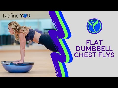 How to Fitness Series: How to do Flat Dumbbell Chest Flys | Refine YOU