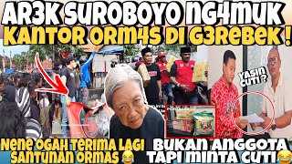 Download Lagu AR3K SUR0B0YO NG4MUK‼️K4NT0R 0RM4S DI G3REB3K ! YASIN TIBA2 MINTA CUTI DR1 ORM4S ? MP3