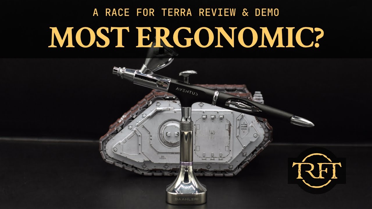 Обзор Gaahleri ​​Aventus | Самый эргономичный аэрограф?
