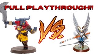 Full Heroscape Playthrough On CUSTOM Map!
