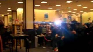 Whitney Port entering first book signing.