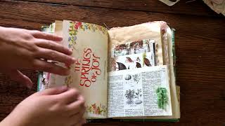 Junk journal flip through/ part 2 second journal **SOLD**
