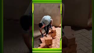 Making a Brick Floor for a Strong and Rustic Surface Finish