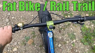 Remote Rail Trail via Fat Bike