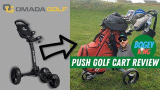 Push it...push it real good! || Omada Golf Trilite Push Golf Cart Review