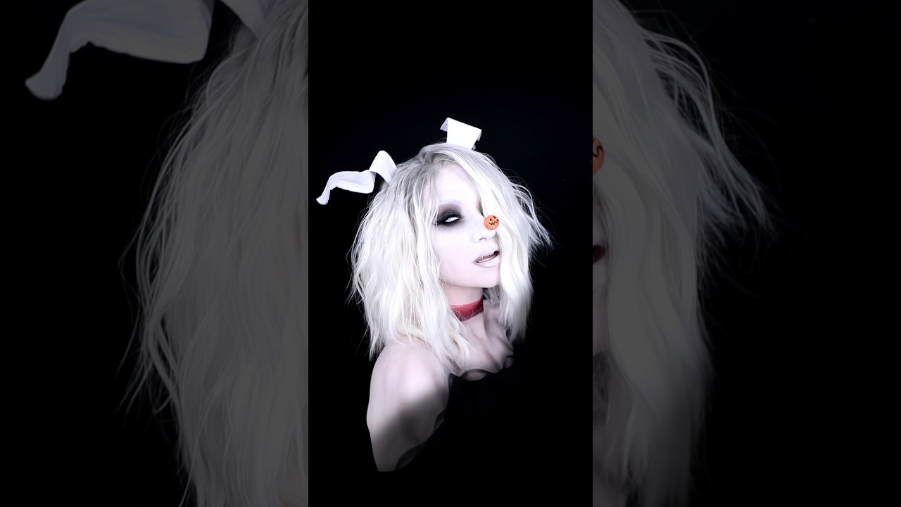 30 hours of makeup, huh? Ooo I’m really scared… 💀 #makeup #halloweenwithshorts