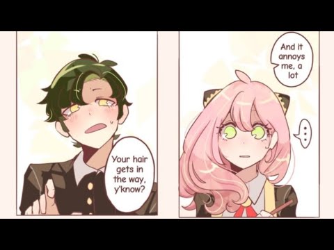 Anya x Damien comic ~♡