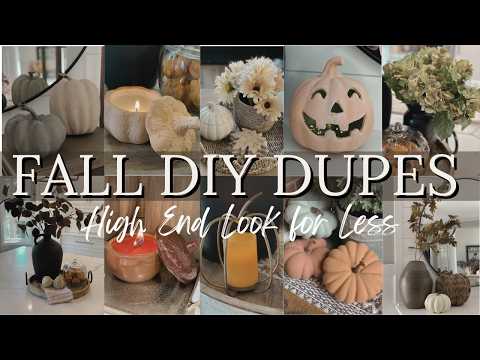 Fall Pottery Barn & McGee and Co Dupes | High End Look For Less | All My Best Fall DIYs