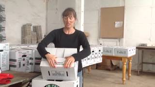 How to Open your CSA Box