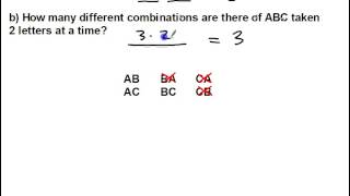 Permutation and Combination pt 1
