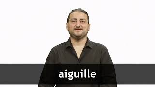 How to pronounce AIGUILLE in French