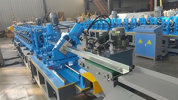 Steel Framing Stud and Track Roll Forming Machine Metal Drywall Steel Studs & Tracks Roll Former