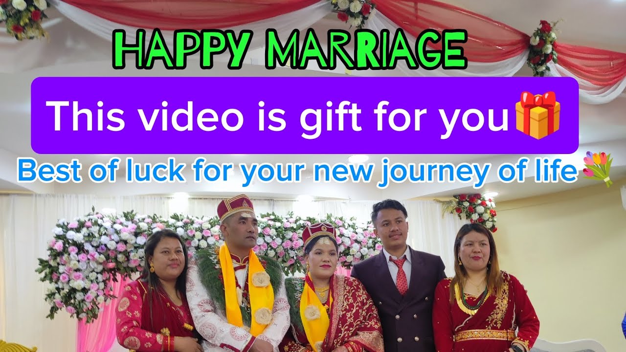 My gift for you in your marriage ceremony @MeroGallery-43 @mhendotamang6708 