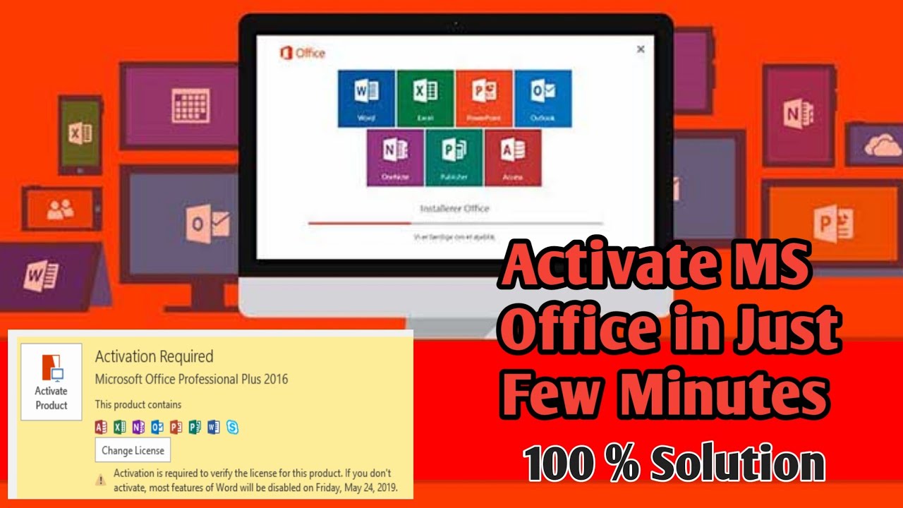 #msoffice How To Activate MS OFFICE By Using Easy Steps ||ACR METHODS ...
