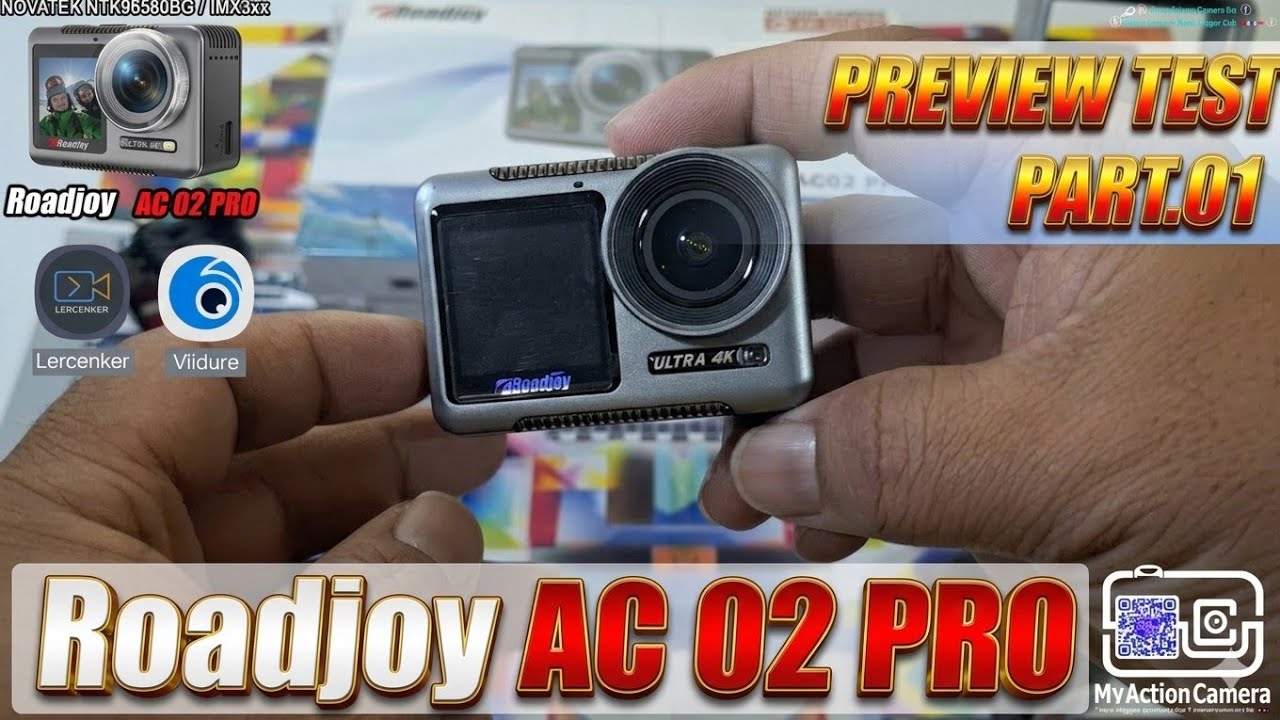 Roadjoy AC02 PRO แอคชั่นแคมเมร่า ราคาประหยัด พรีวิว รีวิว Part.1 - YouTube