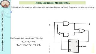 Module 4: Mealy Sequential Model_DSD