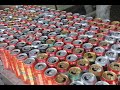 How much aluminum is in 200 cans of beer? melted down and what came of it