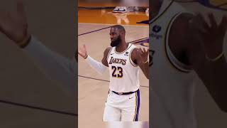 LeBron OWNED Brooks ?? & Bronny got HYPED ?? lebronjames lakers