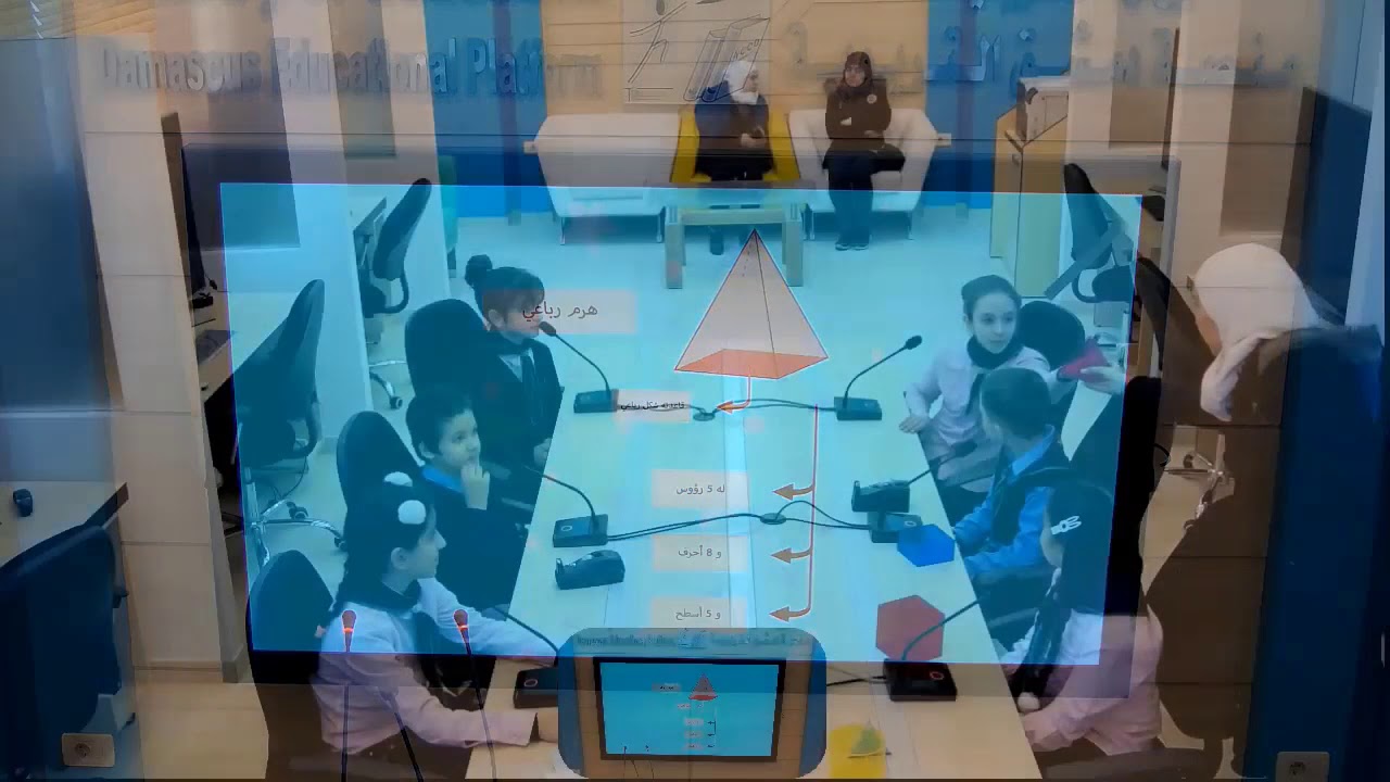 الخامس - رياضيات - المجسمات