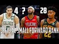 Ranking EVERY Starting Small Forward From ALL 30 NBA Teams!