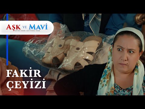 Mavi'nin çeyizi konağa GELDİ! - Aşk ve Mavi 3. Bölüm