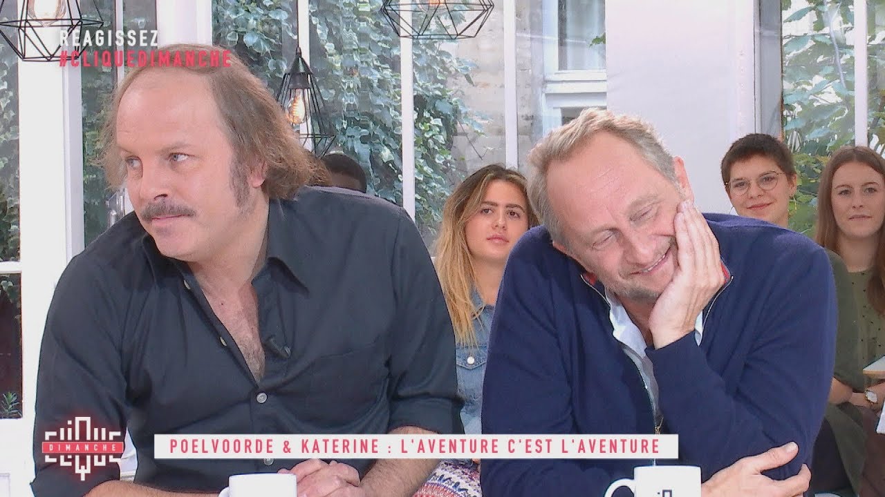 Poelvoorde &amp; Katerine : L'aventure c'est l'aventure - Clique Dimanche du 21/10 - CANAL+