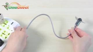 Mini Flexible USB Cooling Cooler Fan Sliver - dinodirect screenshot 3