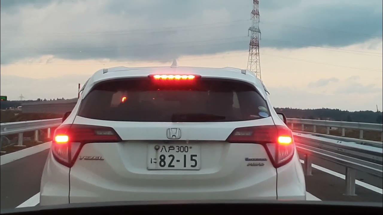 上北自動車道下り線七戸北インターチェンジ~七戸インターチェンジまで YouTube