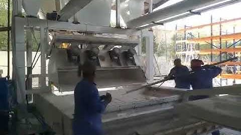 cost effective small manual gypsum block making machine/light weight gypsum block production line
