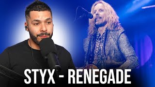 First time listening to Styx - Renegade (Reaction!)