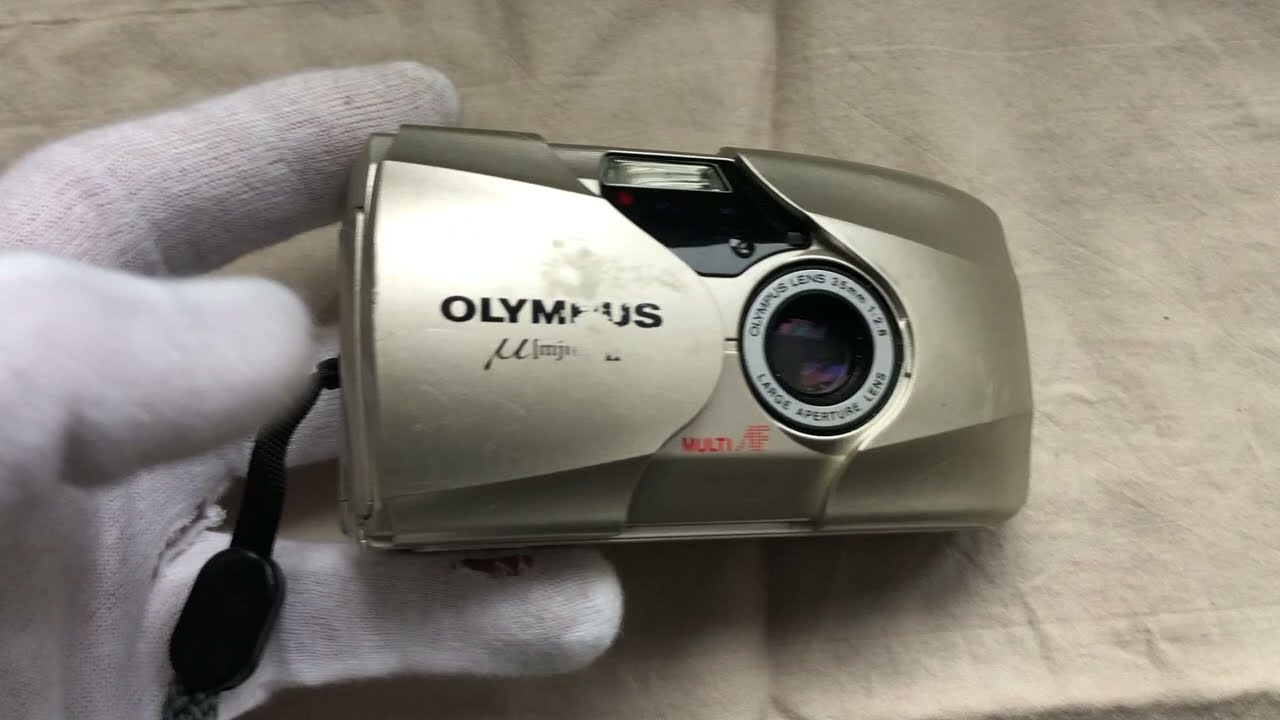 再燃]Olympus mju ii（Olympus Mju II Champagne - For Repair）