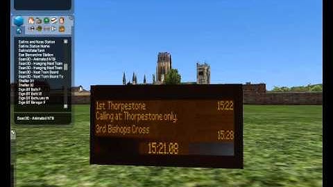 RailWorks 2 - Next Train Board Animation