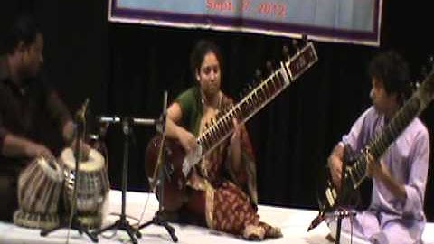Playing raga Rageshri jugalbandi with 