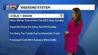 Tracking weekend winter storm latest