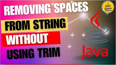Removing Spaces from String Without Trim - No Trim Method Needed!