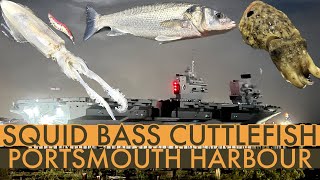 Fishing Portsmouth Harbour | Squid, Bass & Cuttlefish - Sea Fishing UK