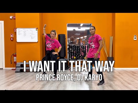 "I WANT IT THAT WAY" by @prince_royce, DJ Karyo - Zumba® ‖ Merengue ‖ ZIN™ Mark, ZIN™️ Lianna