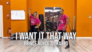 "I WANT IT THAT WAY" by @prince_royce, DJ Karyo - Zumba® ‖ Merengue ‖ ZIN™ Mark, ZIN™️ Lianna