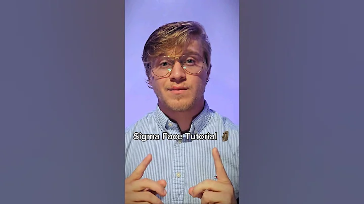 Sigma Face🗿(Tutorial) #shorts #sigma #tutorial