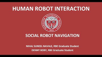 HRI - Social Robot Navigation