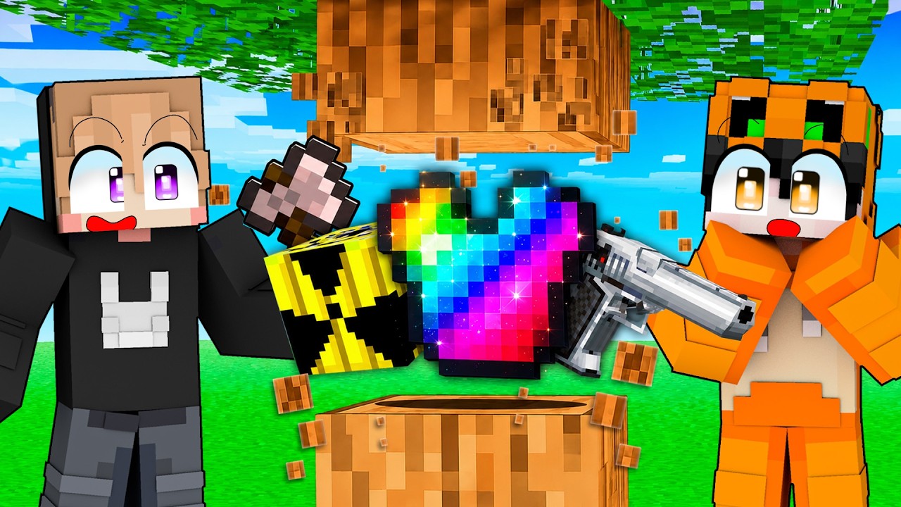 MINECRAFT TAPI SETIAP HANCURKAN BLOCK AKU DAPAT SENJATA LEGENDARIS!!