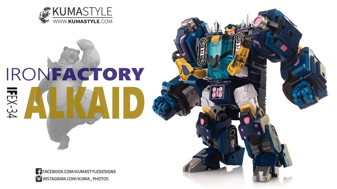 コミック・アニメ IRON FACTORY ALKAID IF EX-34 Toy Review: Iron Factory IF EX-34 Alkaid - YouTube