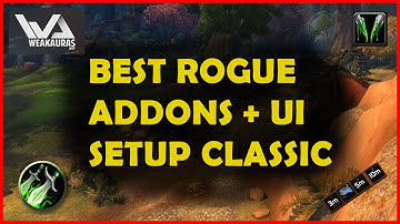 Clean UI Setup + Must have ROGUE addons Classic WoW