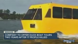 New duck boat company opening in Branson, Missouri is first since 2018 tragedy